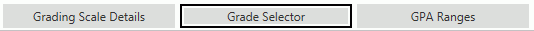 How to Assign Grade Selector Details by Graduation Plan